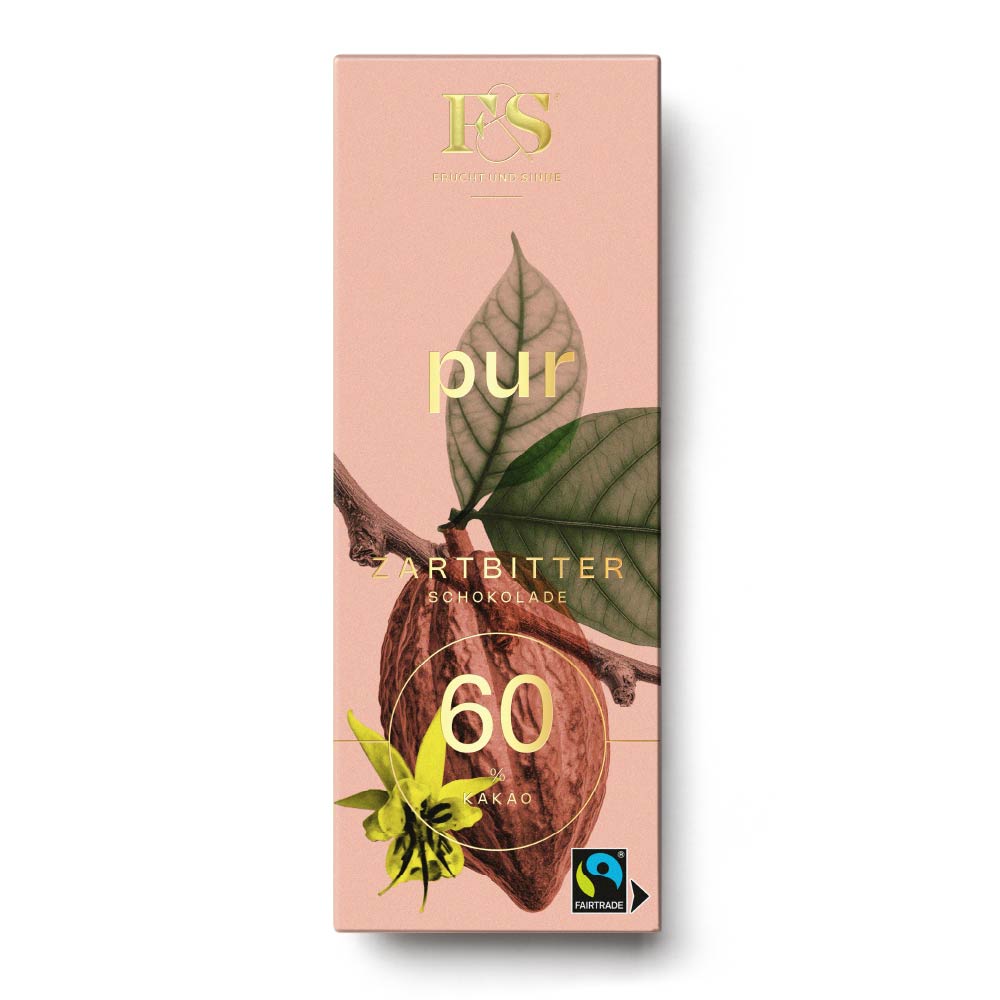 PUR Zartbitterschokolade 60%